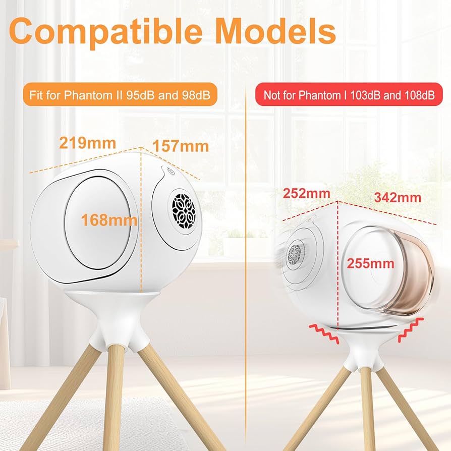devialet phantom98db スダンド Tree ブラック - Phantom I用スマートスタンド